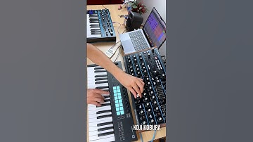 Bruno Mars - 24K Magic (Bass Station II + Peak) #wearenovation #musicproducer #ableton #synth