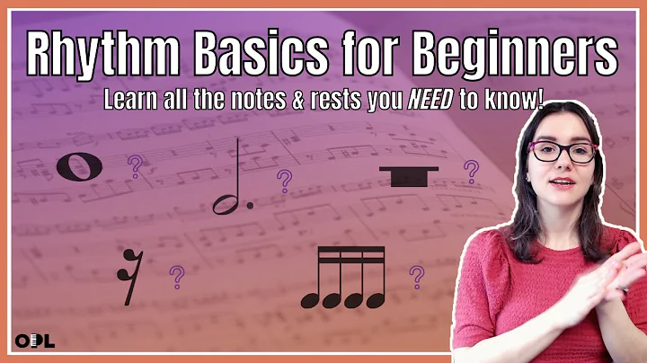 Introduction to Reading Rhythm for Beginners: Notes and Rests
