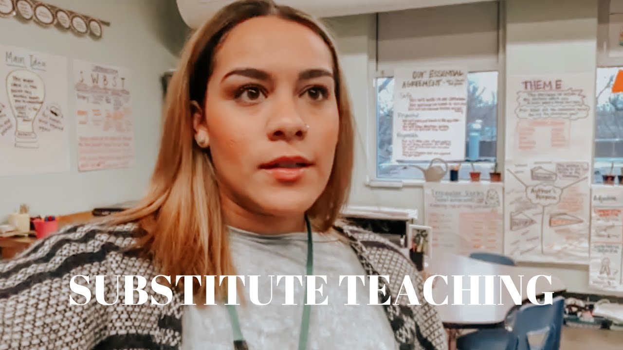My First Day Substitute Teaching YouTube