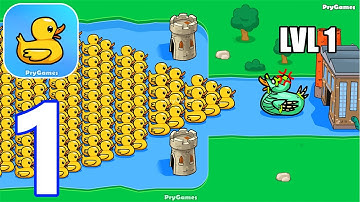 Age of Duck Warriors: War Game - Gameplay Walkthrough Part 1 Battle 1 - Android Gameplay