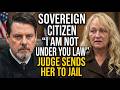 Sovereign Citizen Blocks Lawyer Meeting — Judge DESTROYS Obnoxious Interference, 30 Days Jail Today!
