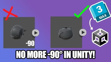 3ds Max to Unity Correct FBX Rotation Easily