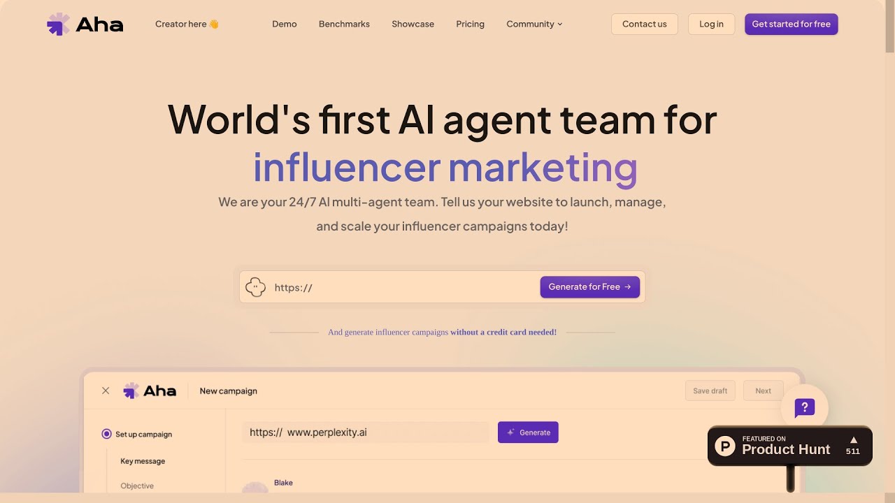 AI system to toake your influencer marketing to the next level: find ...
