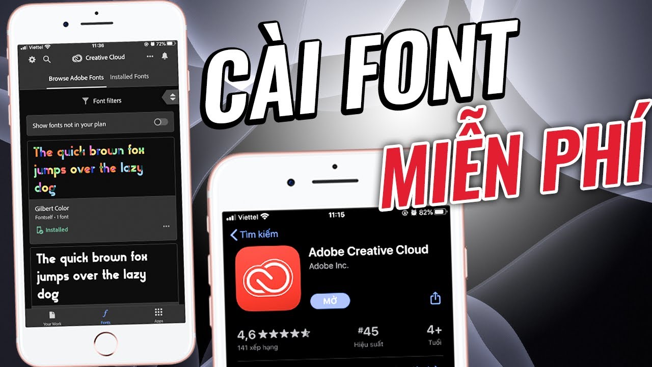 Muốn sở hữu những font chữ đặc biệt và miễn phí trên chiếc iPhone của bạn? Không cần bất kỳ phần mềm hay ứng dụng đắt tiền nào, chỉ cần tải các font chữ miễn phí trên App Store và thực hiện vài bước đơn giản để cài đặt, bạn sẽ sở hữu ngay những font chữ độc đáo và phong phú cho iPhone của mình.