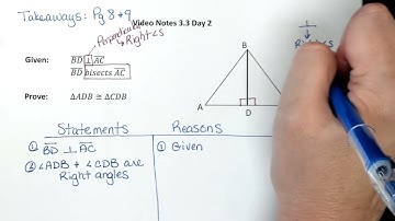 3.3 Day 2 Video Notes