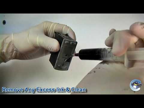 How to Refill Canon PG-40 & PG-50 Black Ink Cartridge