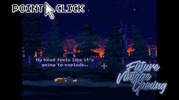 Outscore Prologue / Demo (AGS) Free Pixel Art SciFi Point & Click Adventure Science Fiction Dystopia