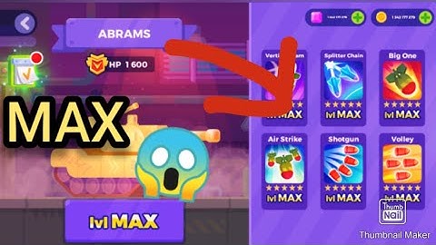 Tank Stars Gameplay Walkthrough [Maxed Out Abrams] (Tank Stars)