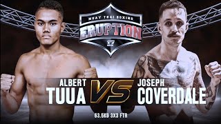 Eruption Muay Thai 17: Albert Tuua Vs Joseph Coverdale