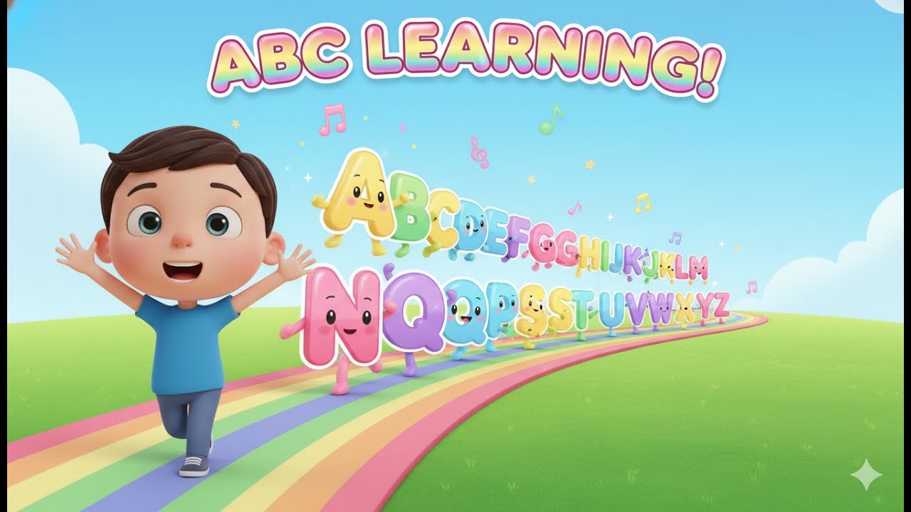 ABC Song with Giggles 🎵 Alphabet Learning for Kids | Nursery Rhymes | GiggleBox TV 