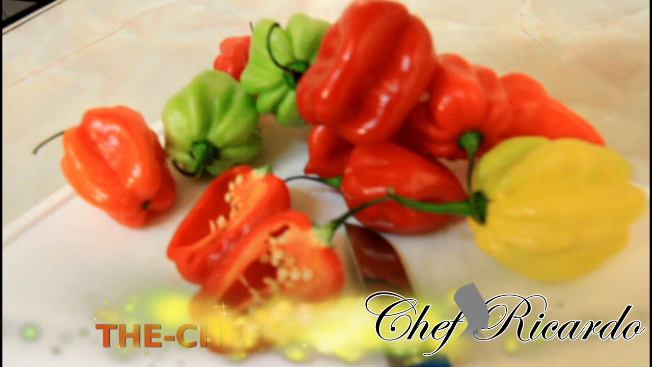 Jamaican Scotch Bonnet Peppers( How Be Safely ) | Recipes By Chef Ricardo | Chef Ricardo Cooking