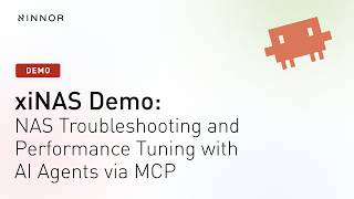 xiNAS Demo: NAS Troubleshooting and Performance Tuning with AI Agents via MCP