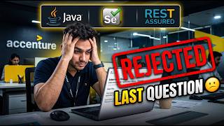 Accenture Automation Testing Interview | Java, Selenium & REST Assured