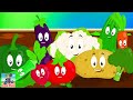 Ten Little Vegetables Nursery Rhyme & Kids Song by Monkey Rhymes