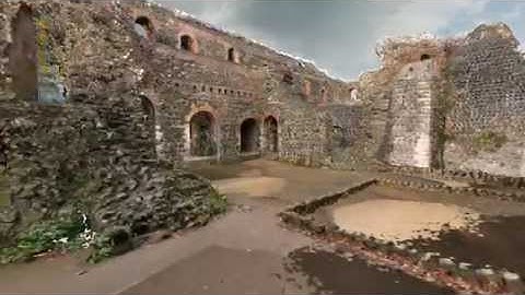 Point Based Rendering of the Kaiserpfalz in Kaiserswerth