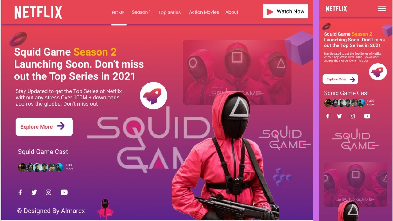 Squid Game Website