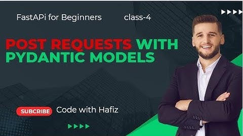 FastAPI Class-4: POST Requests with Pydantic Models - Complete Guide (Body Validation)
