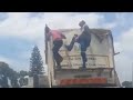 TRUCK DRIVER CATCHES THIEF STEALING!