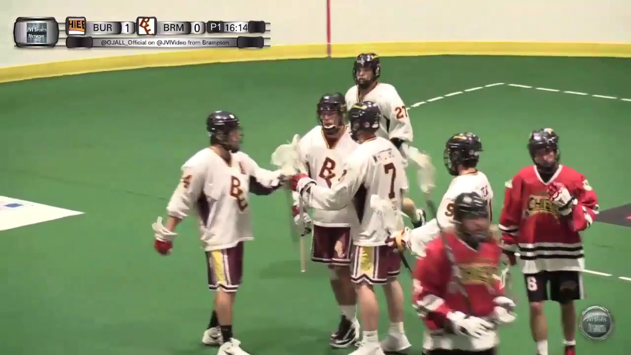 Burlington Brampton Jr A Lacrosse June 2 2017 YouTube