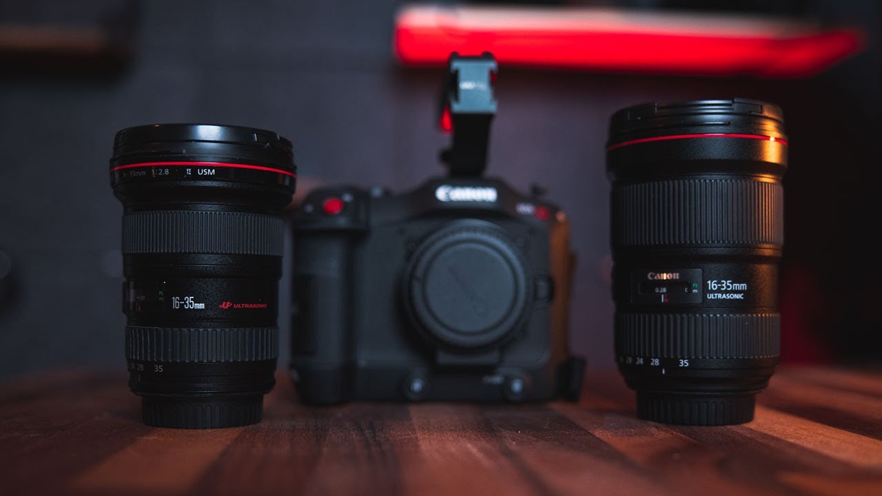 Canon C70 - Issue with EF Lenses 16 35mm f2 8L mark ll and