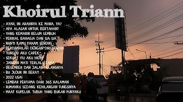 Kumpulan Puisi Khoirul Triann || Grafcover