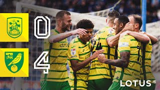 HIGHLIGHTS | Huddersfield Town 0-4 Norwich City | A clinical display in West Yorkshire 🎯