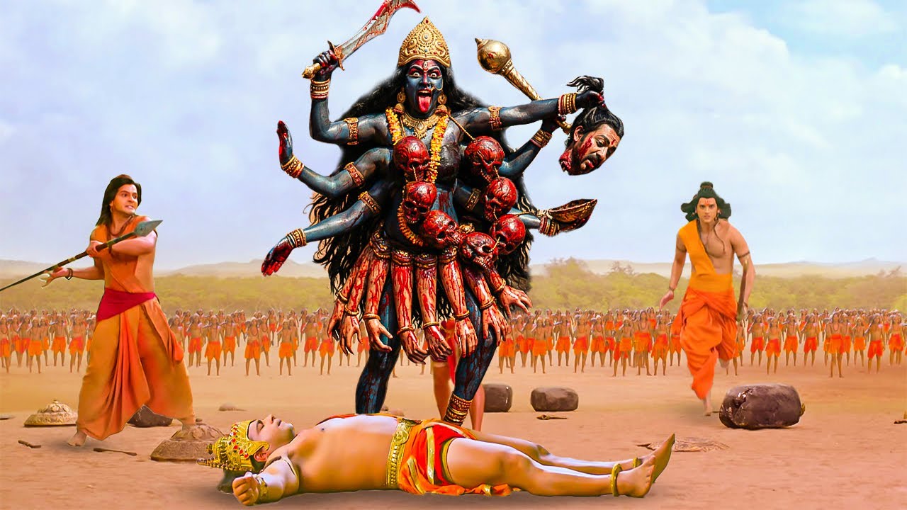 जब काली जी ने बड़ी ही निर्ममता से हनुमान को और राम सेना को अस्त-व्यस्त कर दिया | Bhakti Serial