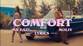 Mr Eazi - Comfort ft Moliy ( Lyrics video )