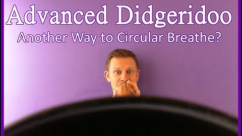 Advanced Didgeridoo - Another Style of Circular Breathing?