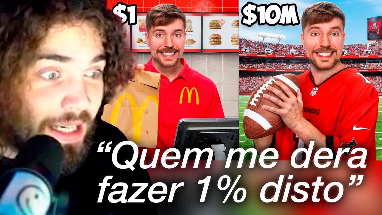 wuant reage a MrBeast 