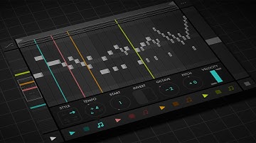 FUGUE MACHINE | Multi-Playhead Sequencer app for iOS | Bach Melody | iPhone, iPad, MIDI, AUv3 MIDI