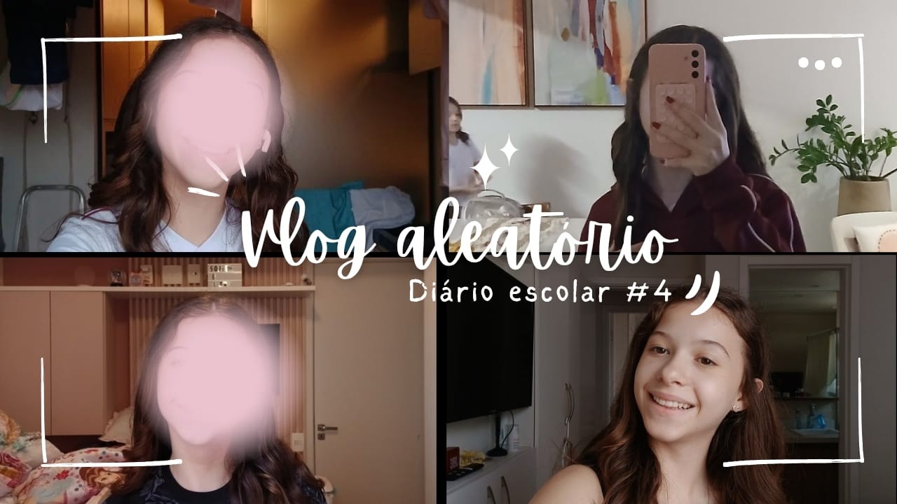 VLOG ALEATÓRIO📖| diário escolar#4