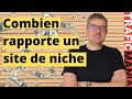 Combien rapporte un petit site de niche (exemple)