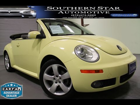 2006 VOLKSWAGEN NEW BEETLE CONVERTIBLE