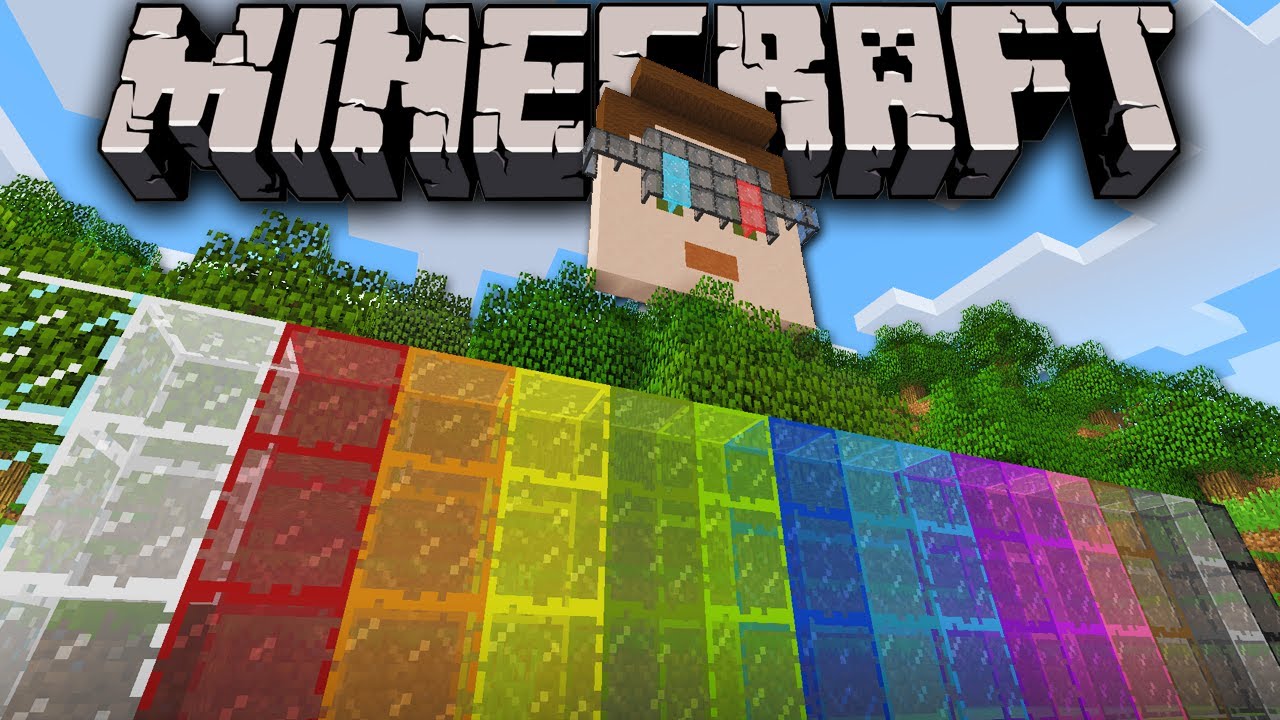 Stained glass patterns minecraft