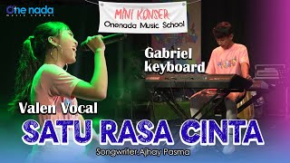 SATU RASA CINTA -Valen x Gabriel(keyboard)| ONE NADA MUSIC SCHOOL Jilid 8