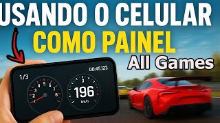 Como usar o seu celular como painel em qualquer jogo - SIM DASHBOARD screenshot 2