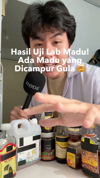 Hasil Uji Lab Madu!