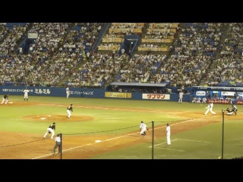 ヤクルト 村上宗隆 ホームラン　ヤクルト vs 阪神　2019年8月7日(水)