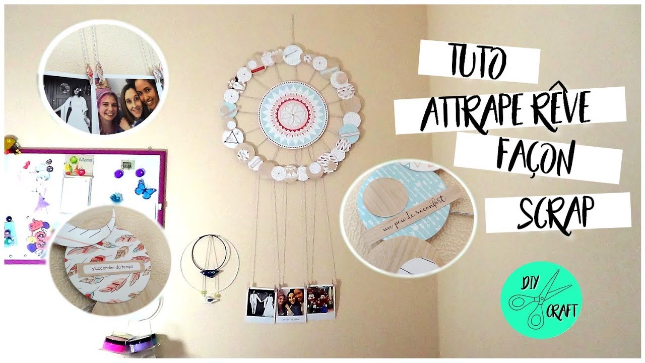 Kit Attrape Rêve à Faire Soi-même www.youtube.com