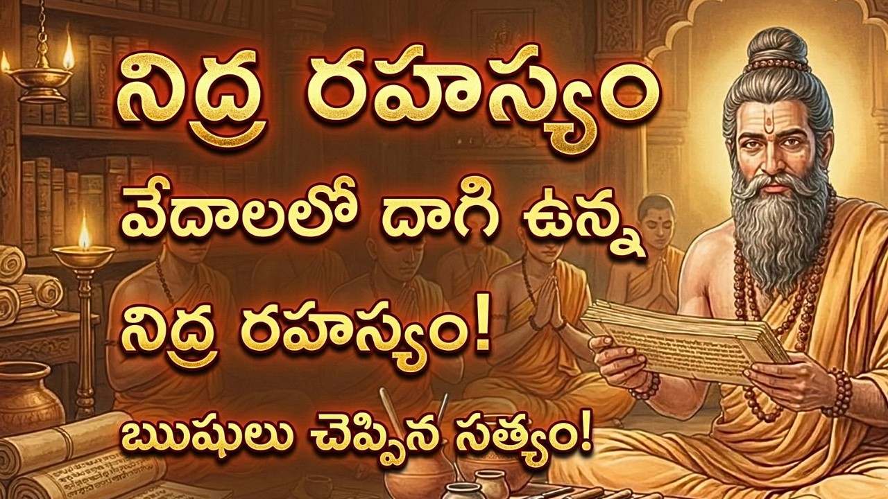 నిద్ర – మనం మర్చిపోయిన అమృతం! ఆయుర్వేదం చెప్పిన నిద్ర రహస్యాలు || Sanathana Life