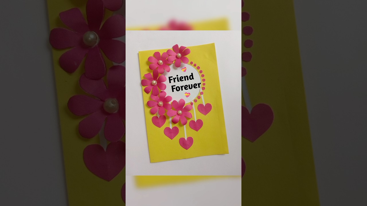 Cute gift card for cute friend💕 