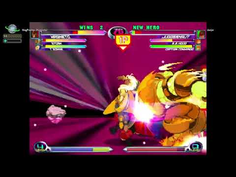 MvC2: Danjer - Juggs/Hood/Cap Cruel Headcrush Sword THC 125% Combo .:10.21.24:.