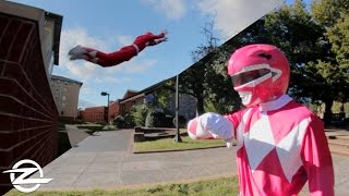 POWER RANGER PARKOUR in REAL LIFE screenshot 4