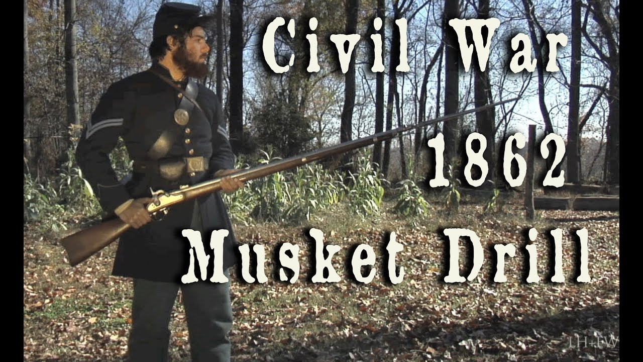 Civil War 1862 Us Army Musket Drill Hd - black adder special forces beret roblox