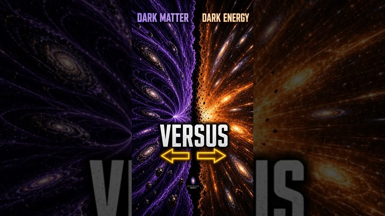 Dark Matter vs Dark Energy The Cosmic War You Confuse
