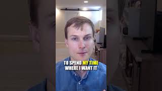 Being able to spend my time where I want it #shorts