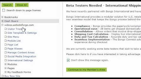 Remove Membership Module Members - Websiteforge Ecommerce Website