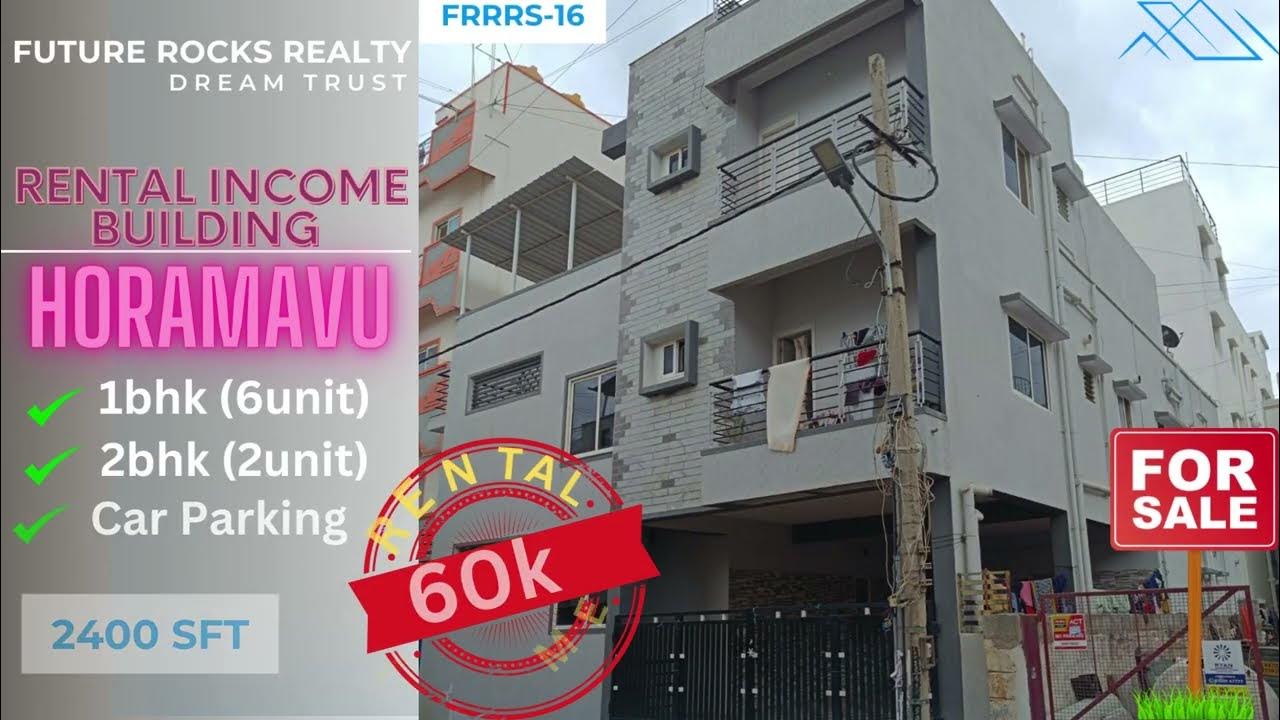 60k Rental Property for Sale in Bangalore HORAMAVU BBMP Limit