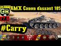 World of Tanks AMX Canon d'assaut 105 WoT Replay - 9 Kills 5K DMG(Patch 1.4.0)